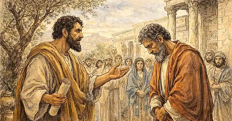 When Peter Stood Condemned