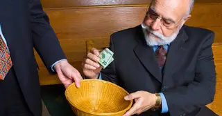 Is Pledging One's Weekly Contribution Wrong?